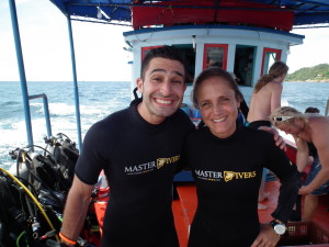 Stef and Simone, Koh Tao
