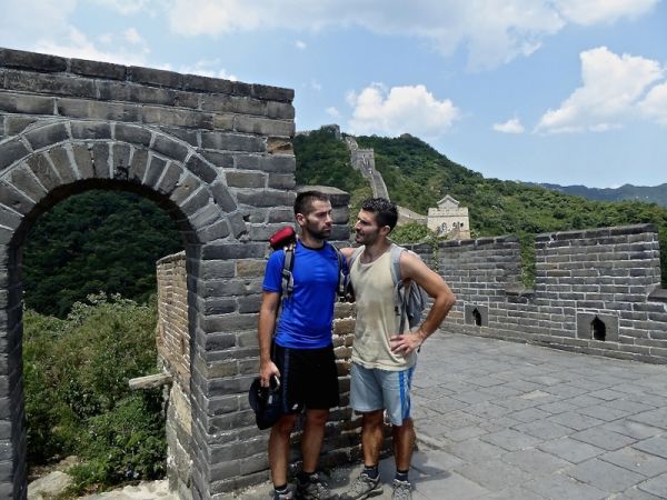 Les nomadic boys, conquérants de la muraille de Chine