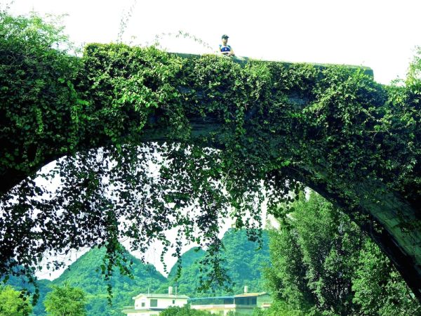 pont du Fragon (Yulong) à Yanghsuo et Baisha