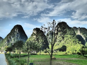 Les paysages de Yanghsuo, montagnes karstiques